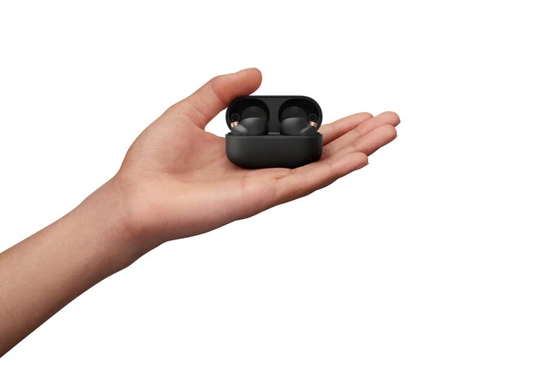 Sony WF-1000XM4 - Cuffie completamente wireless con HD Noise Cancelling, Compatibili con Google Assistant, Alexa, Microfono Integrato per chiamate, Batteria fino a 24 ore, Nero