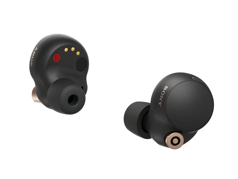 Sony WF-1000XM4 - Cuffie completamente wireless con HD Noise Cancelling, Compatibili con Google Assistant, Alexa, Microfono Integrato per chiamate, Batteria fino a 24 ore, Nero