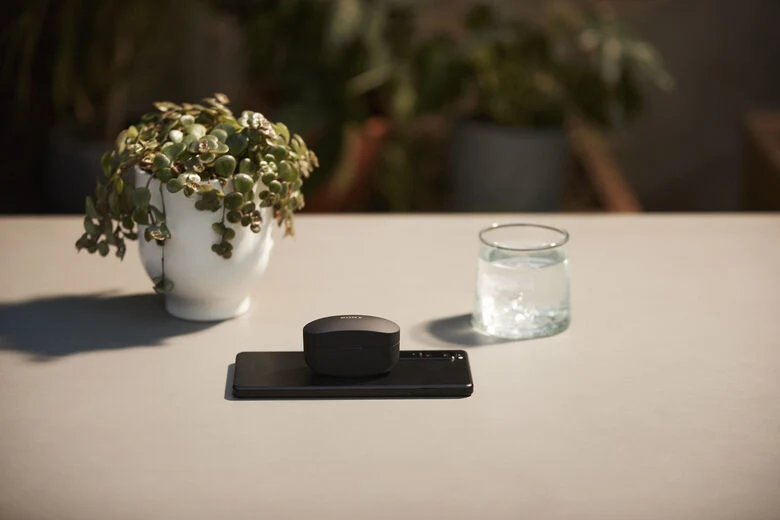 Sony WF-1000XM4 - Cuffie completamente wireless con HD Noise Cancelling, Compatibili con Google Assistant, Alexa, Microfono Integrato per chiamate, Batteria fino a 24 ore, Nero