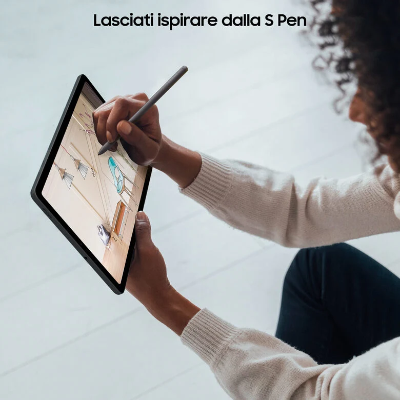 Samsung Galaxy Tab S6 Lite Tablet Android 10.4 Pollici Wi-Fi RAM 4 GB, 128 GB espandibili Tablet Android 12 Oxford Gray