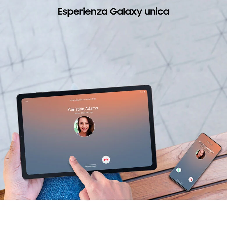 Samsung Galaxy Tab S6 Lite Tablet Android 10.4 Pollici Wi-Fi RAM 4 GB, 128 GB espandibili Tablet Android 12 Oxford Gray