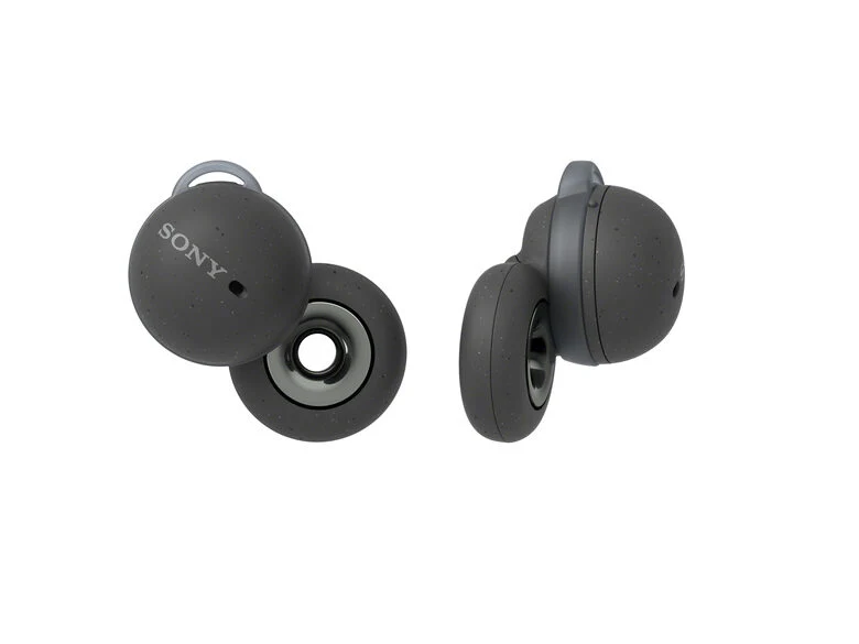 Sony LinkBuds - Auricolari True Wireless con Driver ad anello, Ottimizzate per Google Assistant, Amazon Alexa, Microfono Integrato per chiamate, Batteria fino a 17.5 ore (Grigio)