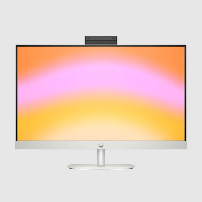 HP 27-cr0024nl Intel® Core™ i5 i5-1335U 68,6 cm (27") 1920 x 1080 Pixel PC All-in-one 8 GB DDR4-SDRAM 512 GB SSD Windows 11 Home Wi-Fi 6 (802.11ax) Bianco