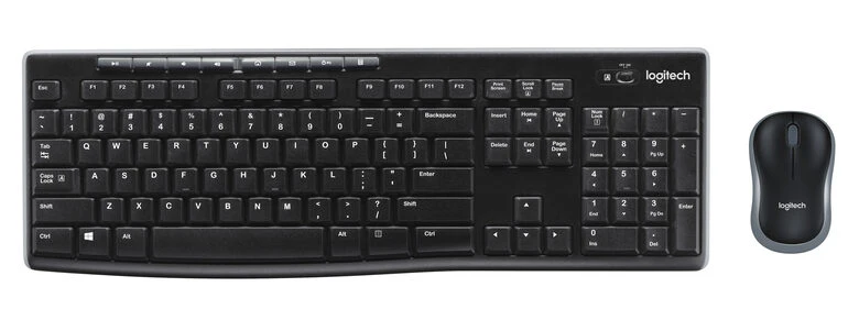 Logitech MK270 tastiera RF Wireless QWERTY Italiano Nero