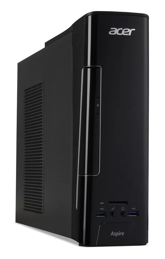 Acer Aspire XC-730 DDR3L-SDRAM J3355 Tower Intel® Celeron® 4 GB 1000 GB HDD Windows 10 Home PC Nero
