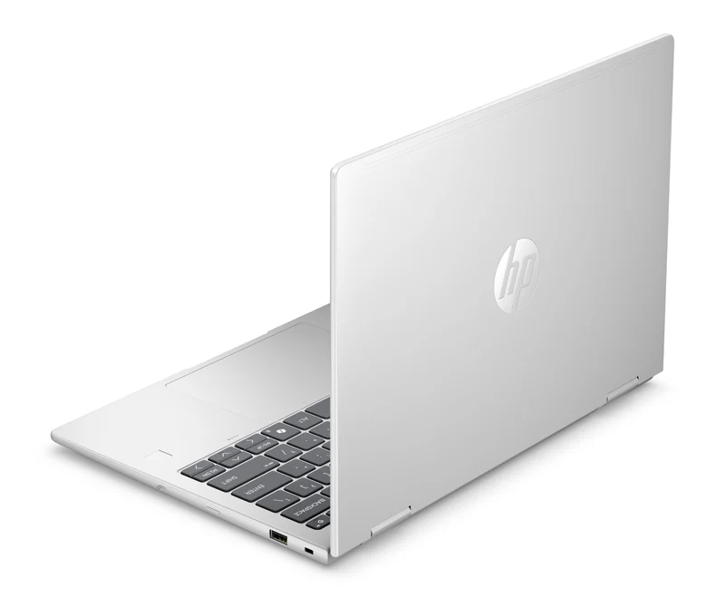 HP E4LG7AT laptop Intel Core 7 350 Computer portatile 33,8 cm (13.3") Touch screen WUXGA 16 GB LPDDR5x-SDRAM 512 GB SSD Wi-Fi 7 (802.11be) Windows 11 Pro AI PC Argento