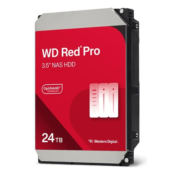 WD RED PRO NAS HDD 24TB
