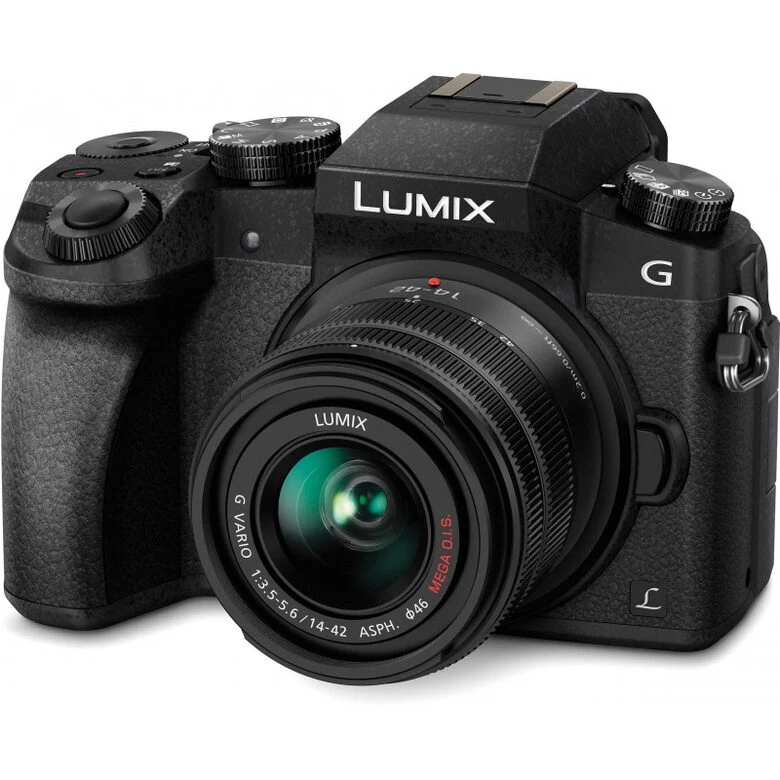 Panasonic Lumix DMC-G7 + G VARIO 14-42mm MILC 16 MP Live MOS 4592 x 3448 Pixel Nero
