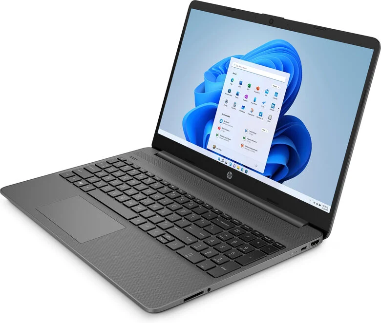 HP 15s-eq2083nl AMD Ryzen™ 3 5300U Computer portatile 39,6 cm (15.6") Full HD 8 GB DDR4-SDRAM 256 GB SSD Wi-Fi 5 (802.11ac) Windows 11 Home in S mode Grigio