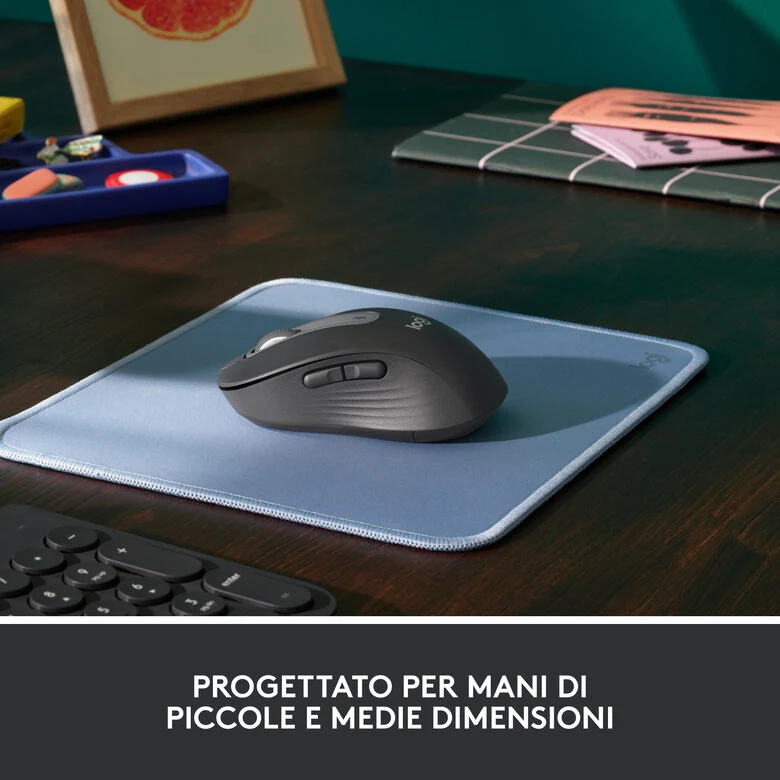 Logitech Signature M650 mouse Mano destra RF senza fili + Bluetooth Ottico 4000 DPI