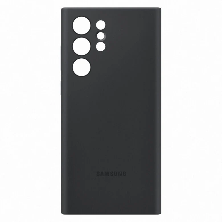 Samsung Cover in Silicone per Galaxy S22 Ultra, Black