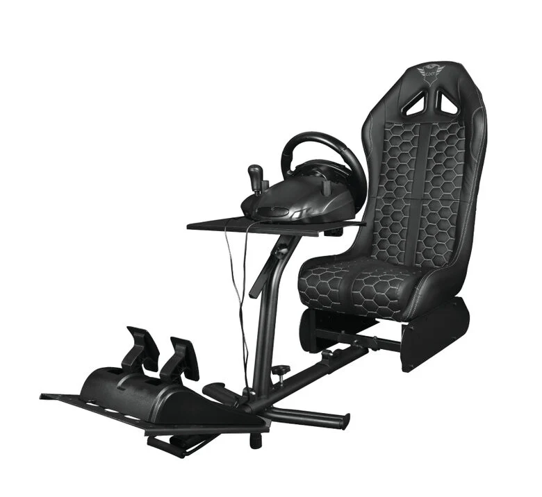 Trust GXT 1155 Sedia per gaming universale Seduta imbottita Nero