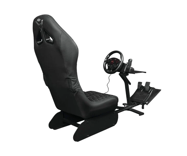 Trust GXT 1155 Sedia per gaming universale Seduta imbottita Nero