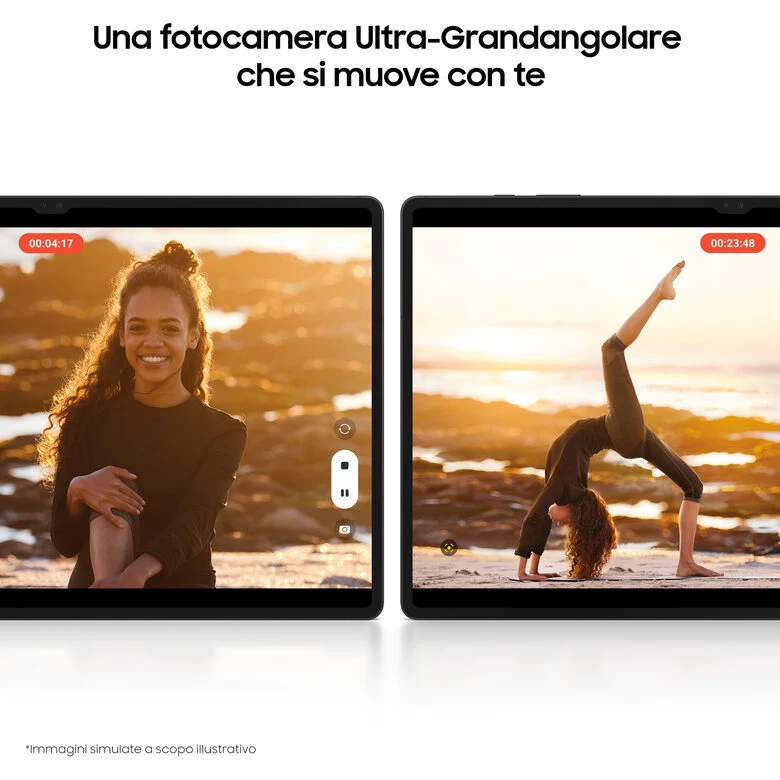 Samsung Galaxy Tab S8+ Tablet Android 12.4 Pollici Wi-Fi RAM 8 GB 256 GB Tablet Android 12 Silver [Versione italiana]