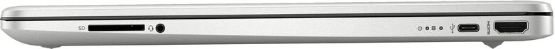 HP 15s-eq2032nl AMD Ryzen™ 5 5500U Computer portatile 39,6 cm (15.6") Full HD 8 GB DDR4-SDRAM 512 GB SSD Wi-Fi 6 (802.11ax) Windows 11 Home Argento