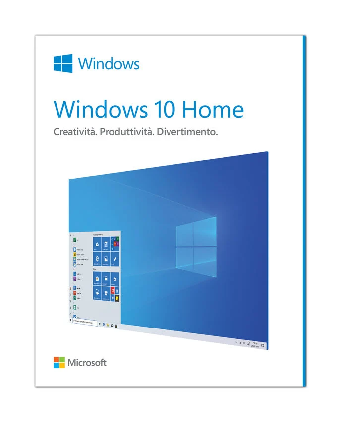 Microsoft Windows 10 Home Prodotto completamente confezionato (FPP) 1 licenza/e