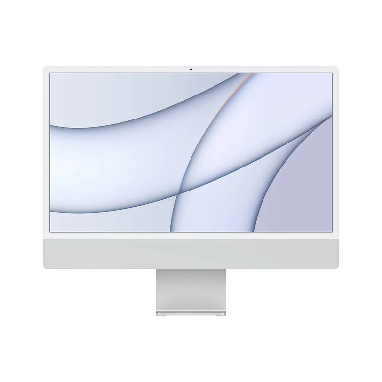 Apple iMac 24" con display Retina 4.5K (Chip M1 con GPU 8-core, 512GB SSD) - Argento (2021)