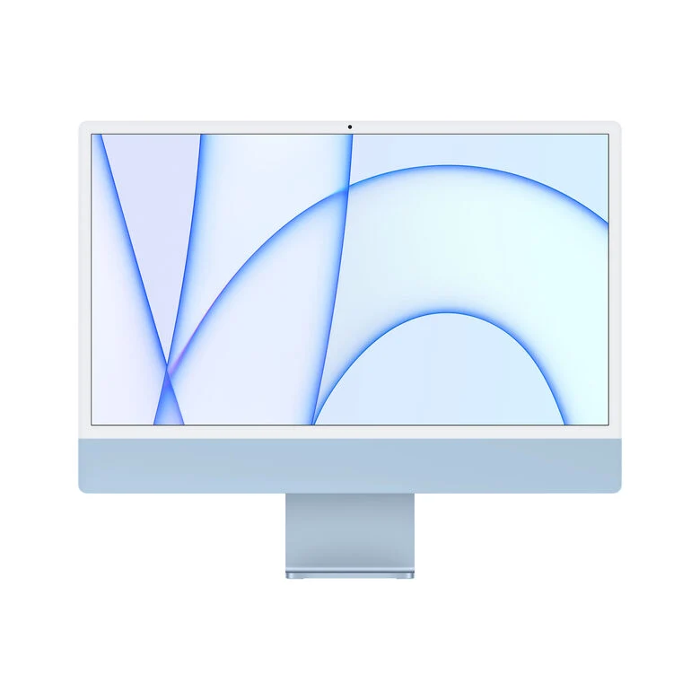 Apple iMac 24" con display Retina 4.5K (Chip M1 con GPU 7-core, 256GB SSD) - Blu (2021)