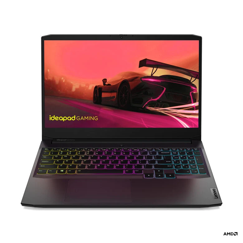 Lenovo IdeaPad Gaming 3 15ACH6 Computer portatile 39,6 cm (15.6") Full HD AMD Ryzen 5 8 GB DDR4-SDRAM 512 GB SSD NVIDIA GeForce RTX 3060 Wi-Fi 6 (802.11ax) Windows 11 Home Nero