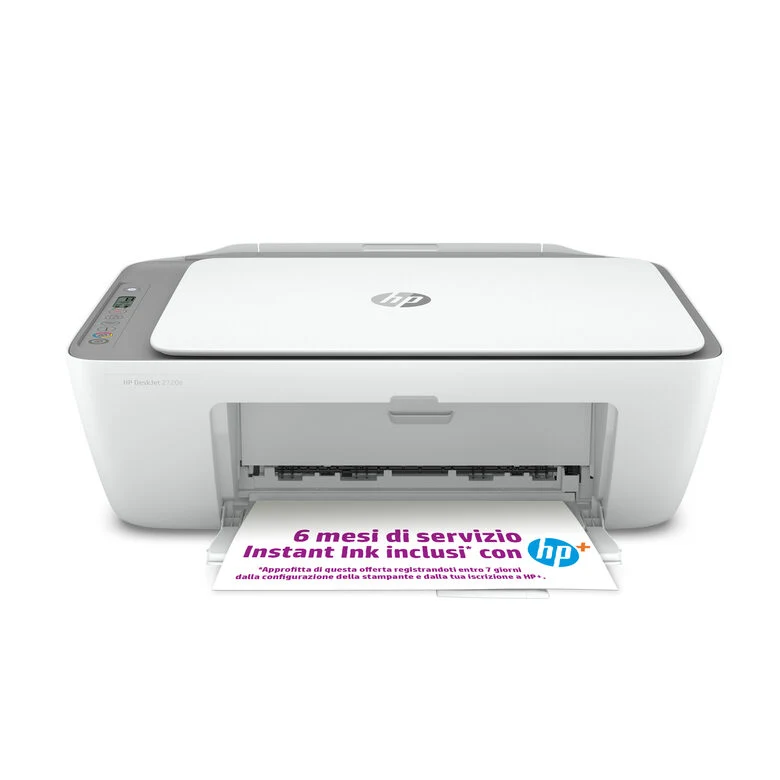HP DeskJet 2720e Wireless All-in-One Colore Stampante, Instant Ink; Fotocopiatrice, scanner