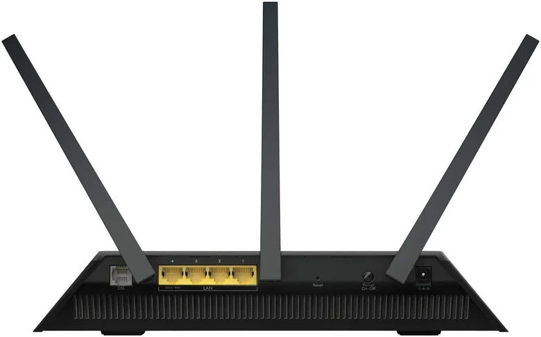 Netgear D7000 router wireless Gigabit Ethernet Dual-band (2.4 GHz/5 GHz) Nero