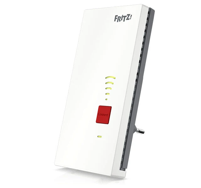 FRITZ! Repeater 2400 Ricevitore e trasmettitore di rete Grigio, Bianco 10, 100, 1000 Mbit/s