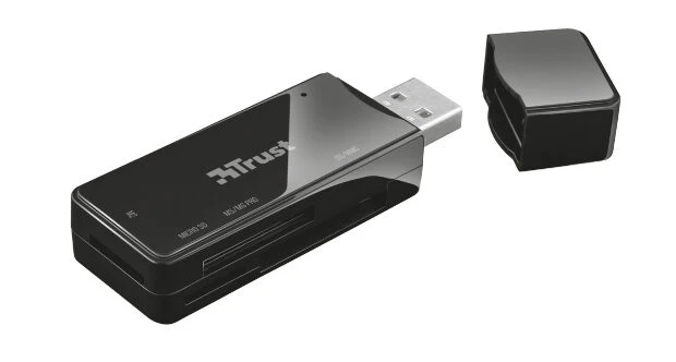 Trust NANGA lettore di schede USB Nero