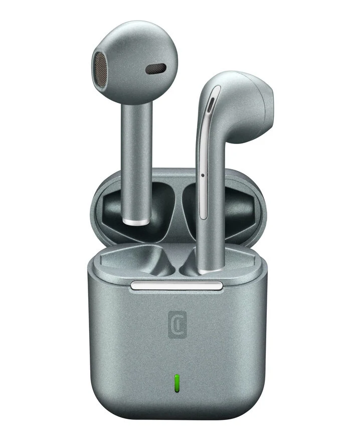 Cellularline TUCK Auricolari Bluetooth® TWS a capsula, con custodia di ricarica Verde