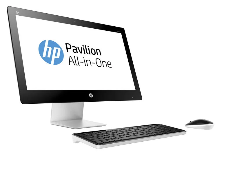 HP Pavilion 23-q102nl 58,4 cm (23") 1920 x 1080 Pixel Intel® Core™ i3 di quarta generazione 4 GB DDR3L-SDRAM 500 GB HDD PC All-in-one Windows 10 Home Wi-Fi 5 (802.11ac) Nero, Bianco