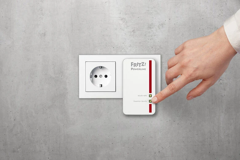 FRITZ! Powerline 540E WLAN Set International 500 Mbit/s Collegamento ethernet LAN Wi-Fi Bianco 2 pz