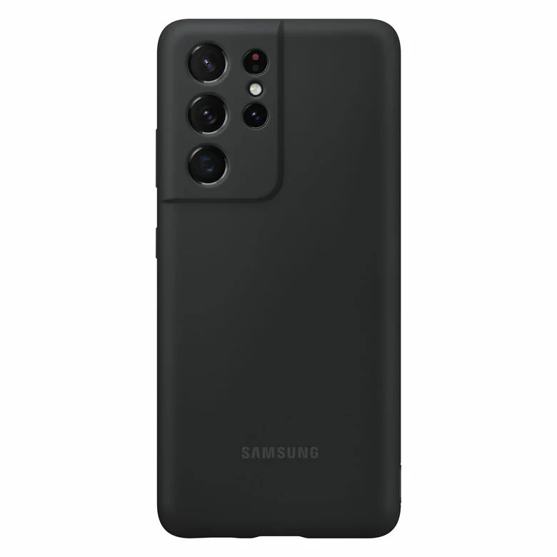 Samsung Cover in silicone per Galaxy S21 Ultra 5G (2021), Black