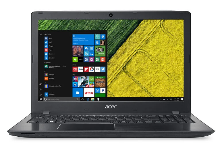 Acer Aspire E E5-553-T17H Computer portatile 39,6 cm (15.6") HD 7th Generation AMD A10-Series APUs 16 GB DDR4-SDRAM 1000 GB HDD Wi-Fi 5 (802.11ac) Windows 10 Home Nero