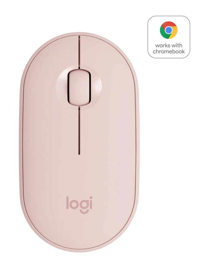 Logitech Pebble M350 mouse Ambidestro Wireless a RF + Bluetooth Ottico 1000 DPI