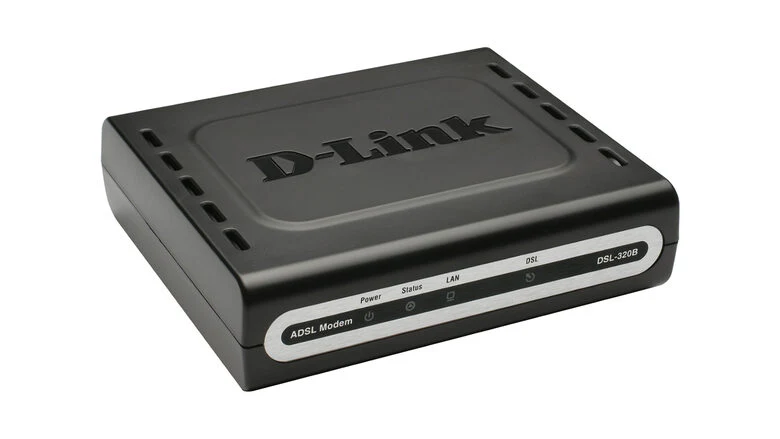 D-Link DSL-320B modem 24000 Kbit/s