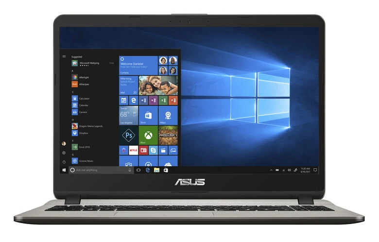 ASUS F507MA-BR009T Computer portatile 39,6 cm (15.6") HD Intel® Celeron® 4 GB DDR4-SDRAM 500 GB HDD Wi-Fi 4 (802.11n) Windows 10 Oro