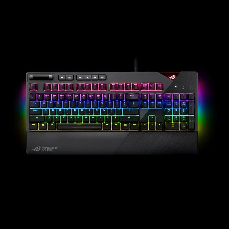 ASUS ROG Strix Flare tastiera USB QWERTY Italiano Grigio