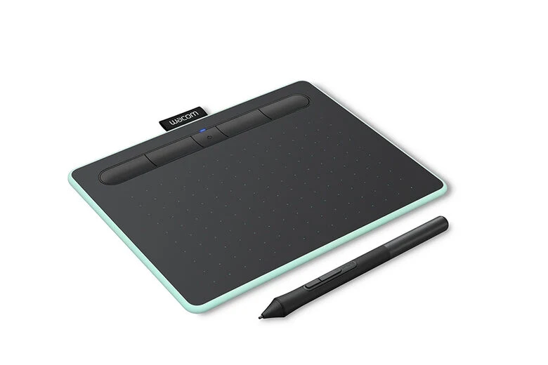 Wacom Intuos S Bluetooth tavoletta grafica Verde, Nero 2540 lpi (linee per pollice) 152 x 95 mm USB/Bluetooth