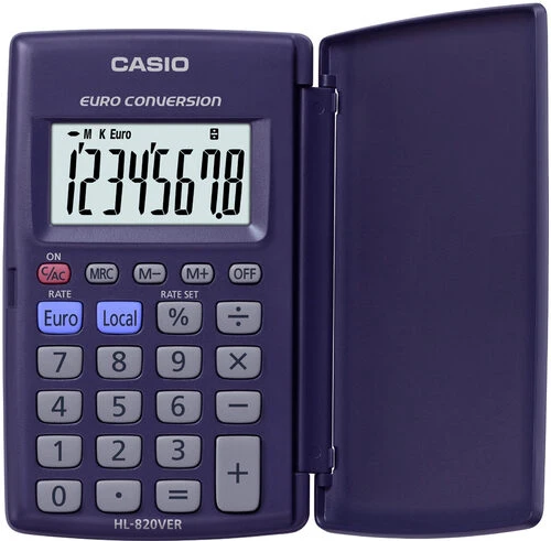 CASIO CALCOL. TASCABILE HL 820VER #