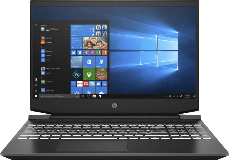 HP Pavilion Gaming 15-ec0021nl Computer portatile 39,6 cm (15.6") Full HD AMD Ryzen 7 8 GB DDR4-SDRAM 512 GB SSD NVIDIA® GeForce® GTX 1650 Wi-Fi 5 (802.11ac) Windows 10 Home Nero