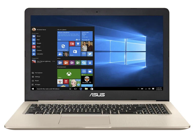 ASUS VivoBook Pro N580GD-E4368T notebook Computer portatile 39,6 cm (15.6") Full HD Intel® Core™ i7 di ottava generazione 16 GB DDR4-SDRAM 256 GB SSD NVIDIA® GeForce® GTX 1050 Wi-Fi 5 (802.1