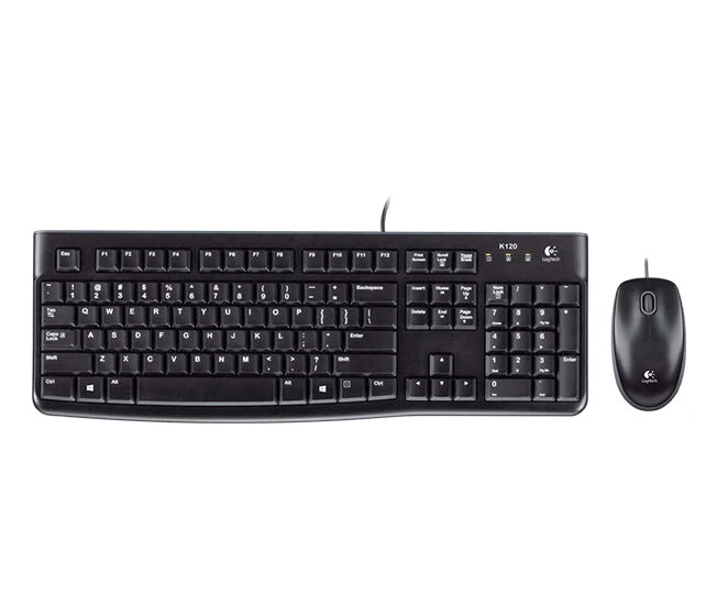 Logitech MK120 tastiera USB QWERTY Italiano Nero