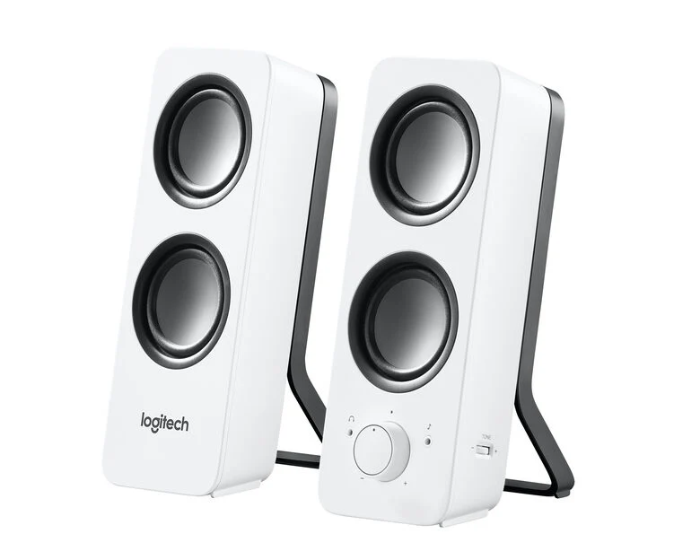 Logitech Z200 Stereo Speakers Bianco Cablato 10 W