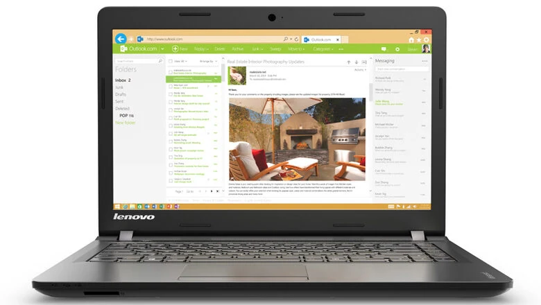 Lenovo IdeaPad 100 Computer portatile 35,6 cm (14") Intel® Celeron® 2 GB DDR3L-SDRAM 500 GB HDD Wi-Fi 4 (802.11n) Windows 10 Home Nero