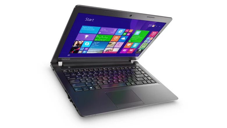 Lenovo IdeaPad 100 Computer portatile 35,6 cm (14") Intel® Celeron® 2 GB DDR3L-SDRAM 500 GB HDD Wi-Fi 4 (802.11n) Windows 10 Home Nero