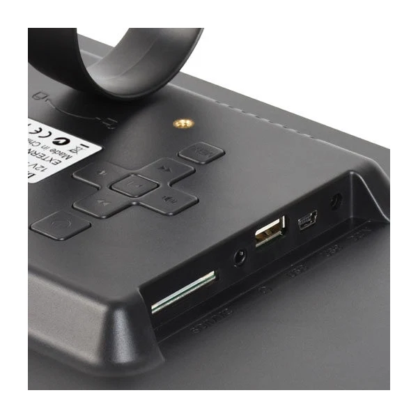 New Majestic DF-912 HD MP3 cornice per foto digitali Nero 31,8 cm (12.5")