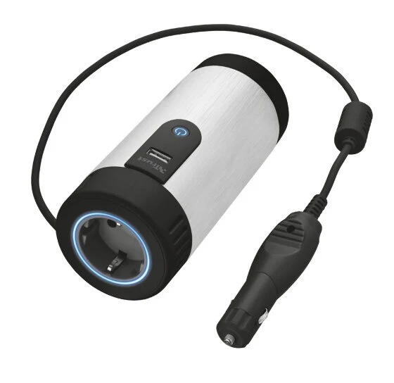 Trust 20838 Caricabatterie per dispositivi mobili Nero, Blu, Metallico Auto