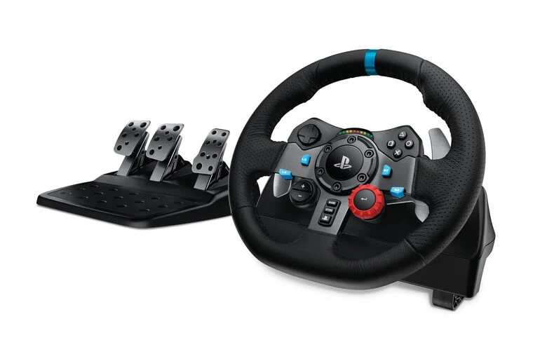 Logitech G G29 Driving Force Nero USB 2.0 Sterzo + Pedali Analogico Playstation 3, PlayStation 4