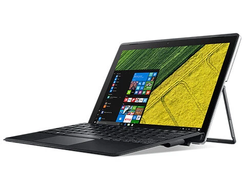 Acer Switch 3 SW312-31-P65R Ibrido (2 in 1) 31 cm (12.2") Touch screen WUXGA Intel® Pentium® 4 GB LPDDR3-SDRAM 64 GB Flash Wi-Fi 5 (802.11ac) Windows 10 Home Nero, Grigio