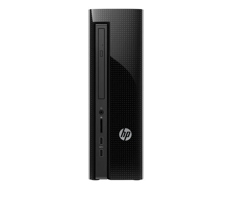 HP Slimline 450-a100nl DDR3L-SDRAM A6-6310 SFF AMD A6 4 GB 500 GB HDD Windows 10 Home PC Nero
