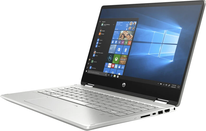 HP Pavilion x360 14-dh1003nl Ibrido (2 in 1) 35,6 cm (14") Touch screen Full HD Intel® Core™ i3 di decima generazione 8 GB DDR4-SDRAM 256 GB SSD Wi-Fi 5 (802.11ac) Windows 10 Home Argento